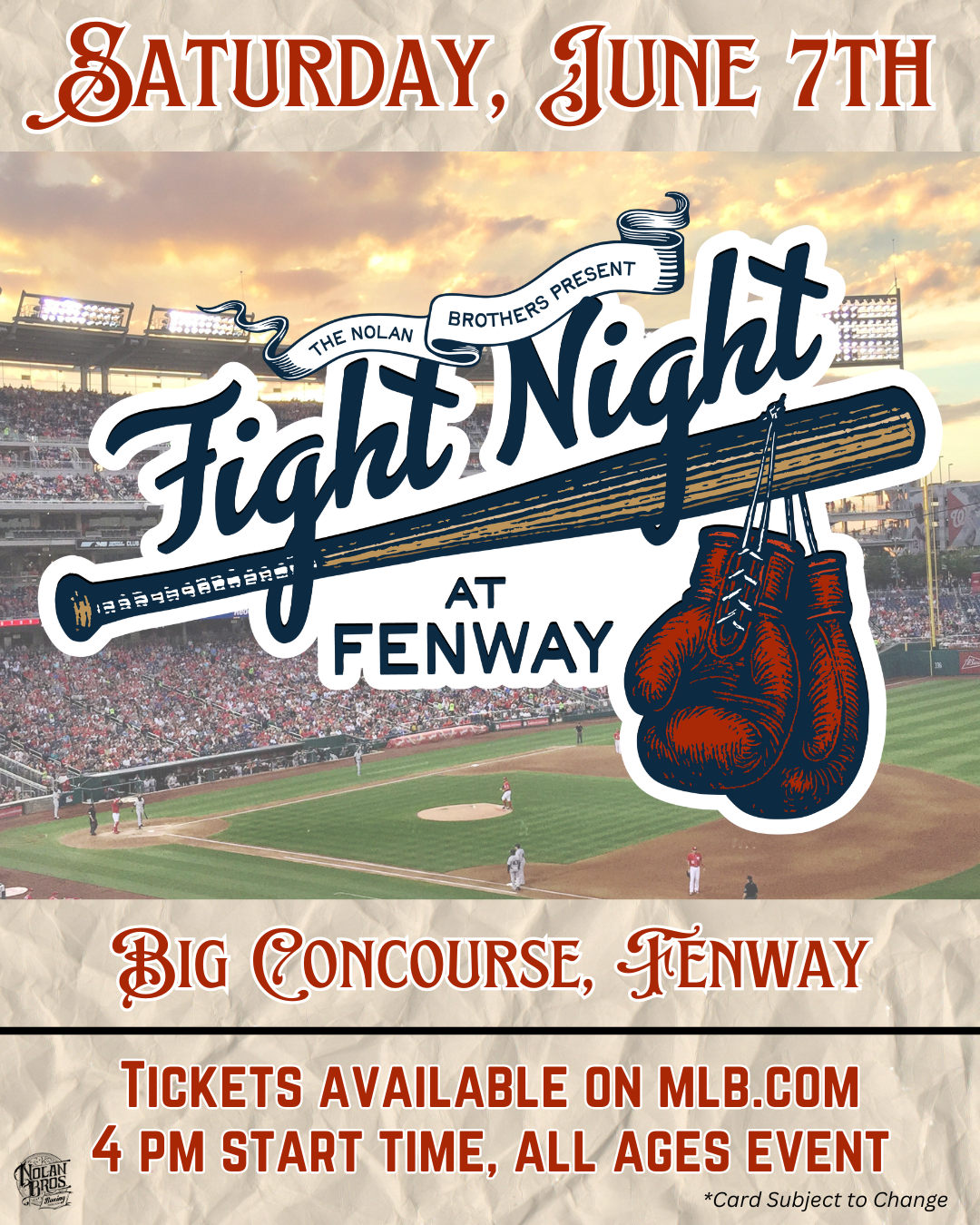Fight Night at Fenway