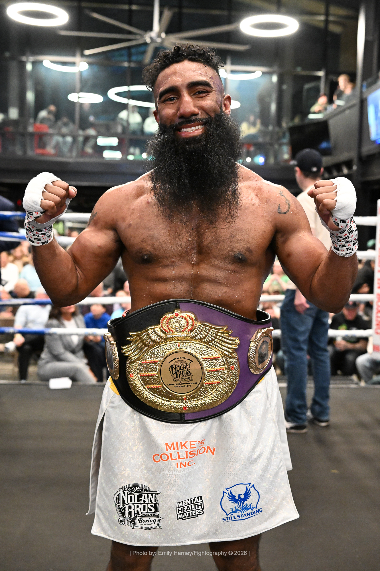 Sheniell “The Bearded Wonder” Rodriguez Captures First Professional Title in Dominant Fashion!